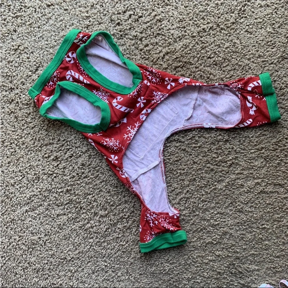Small dog Christmas pajamas